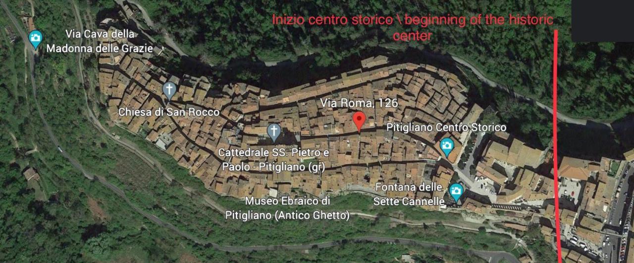 Casa Nel Corso Apartment Pitigliano Ngoại thất bức ảnh